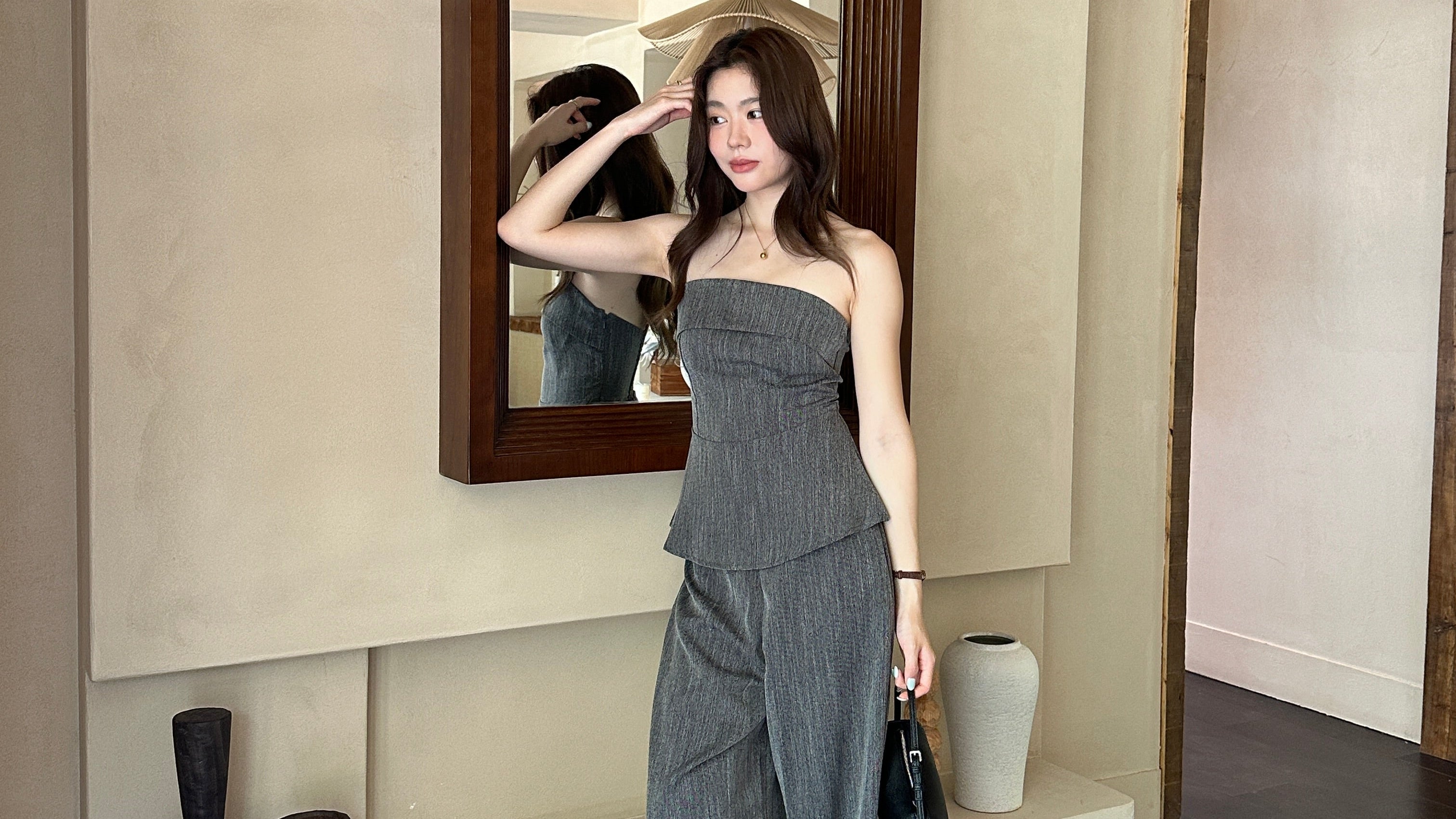 Sloane Peplum Set (preorder/ 2 colours)