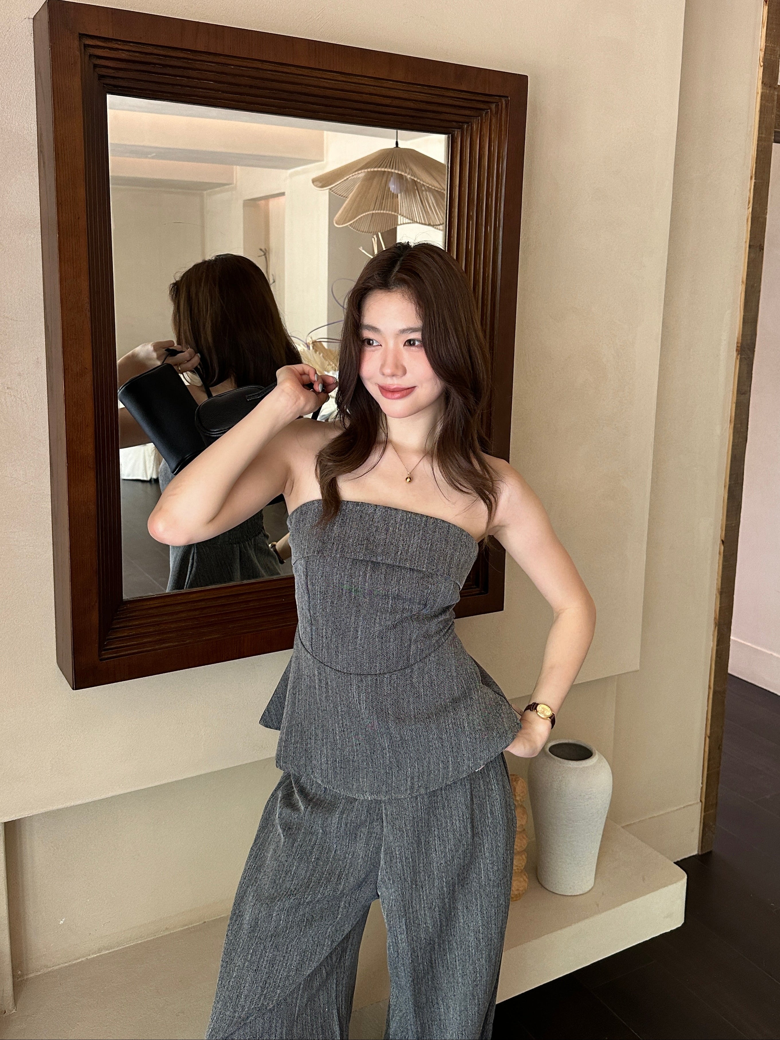 Sloane Peplum Set (preorder/ 2 colours)