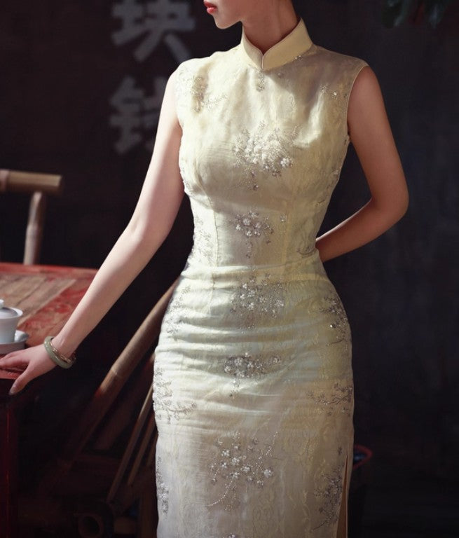 Poetry cheongsam (preorder)