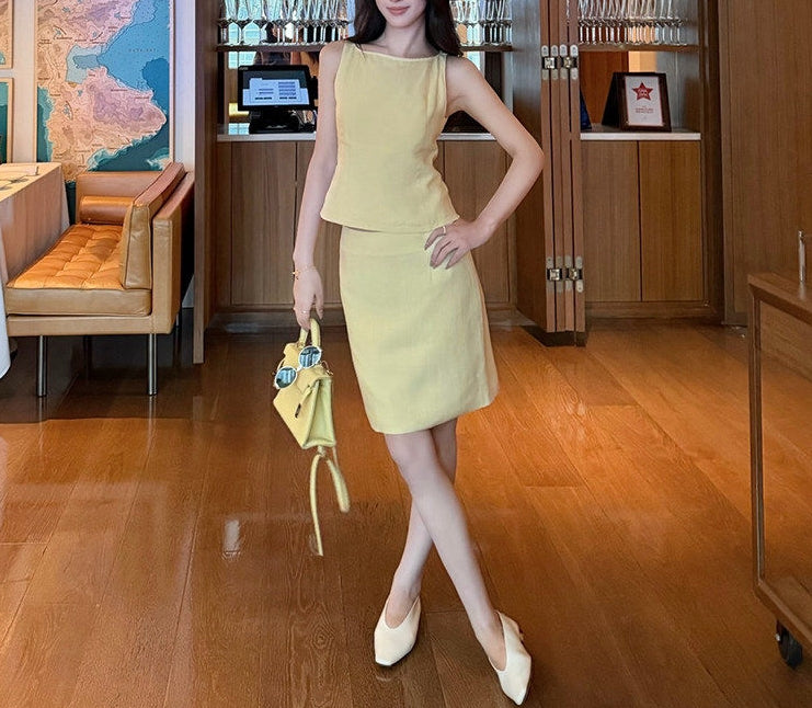 Lemon Linen Set (preorder)