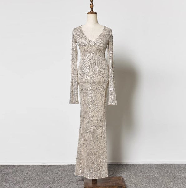 Lustre gown (preorder/ 6 colours)