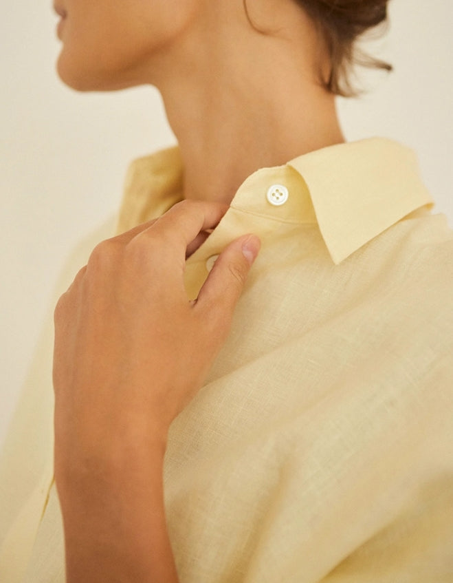 French linen shirt (preorder/ 2 colours)