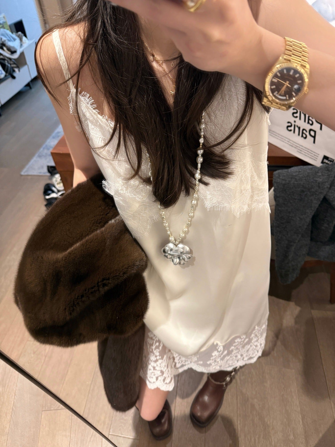 Frenchy slip dress (preorder/ 2 colours)