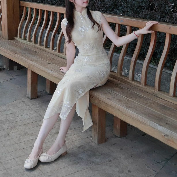 Poetry cheongsam (preorder)