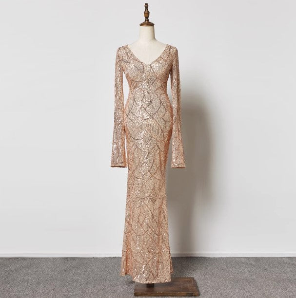 Lustre gown (preorder/ 6 colours)