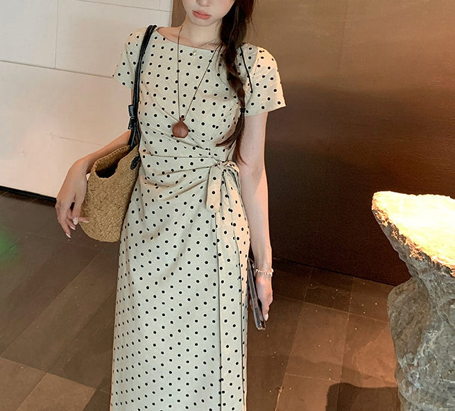 Vio polka dress (preorder)