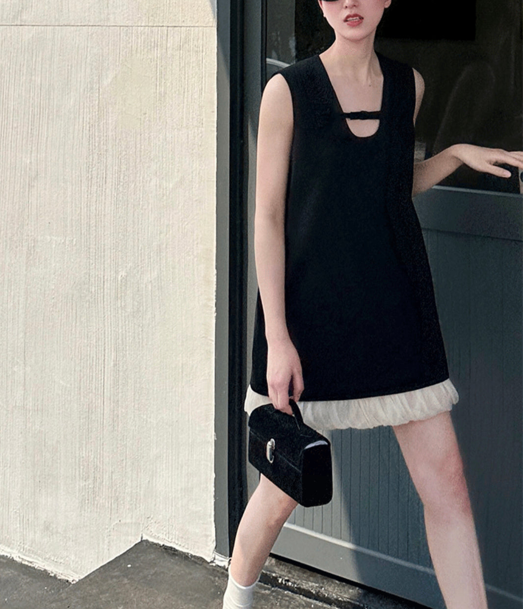 Frill dress (preorder)