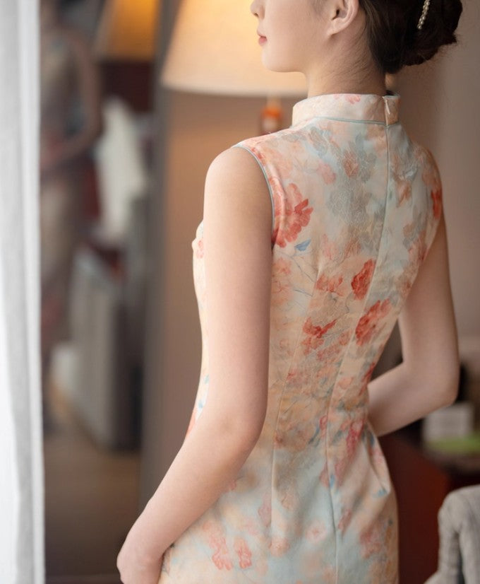 Marigold cheongsam (ready stock in S&M)