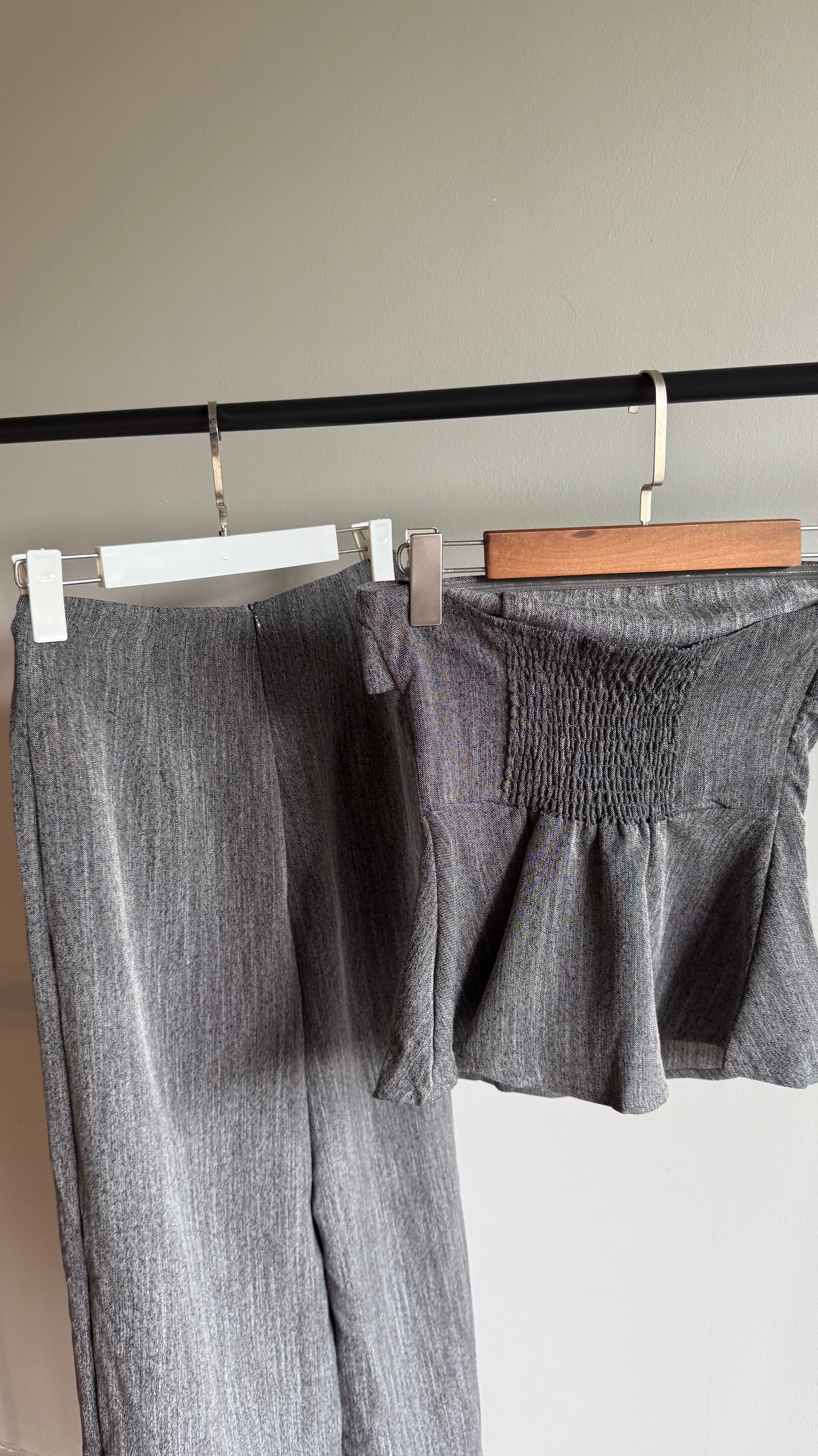 Sloane Peplum Set (preorder/ 2 colours)