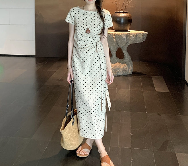 Vio polka dress (preorder)