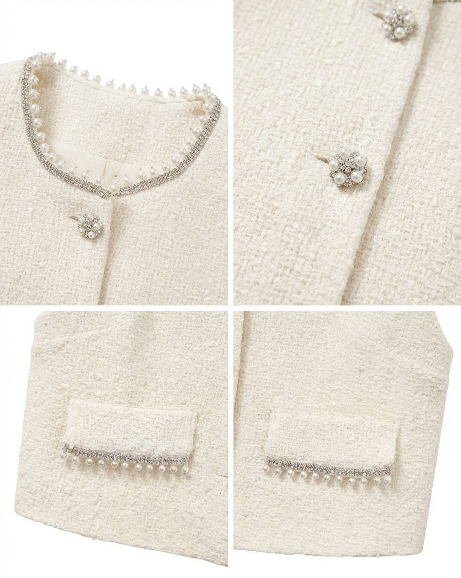 Ivory Tweed Set (preorder)