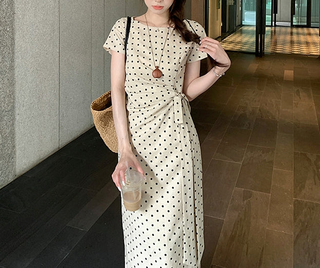 Vio polka dress (preorder)