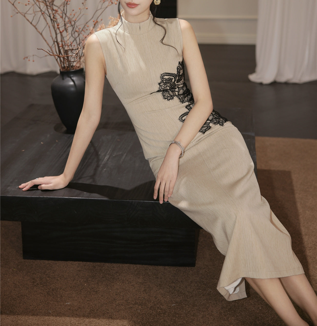 Poet cheongsam (preorder/ 2 colours)