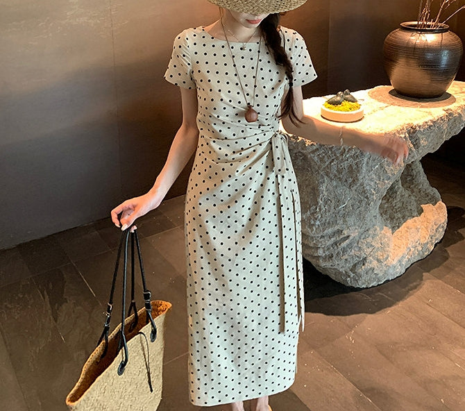 Vio polka dress (preorder)