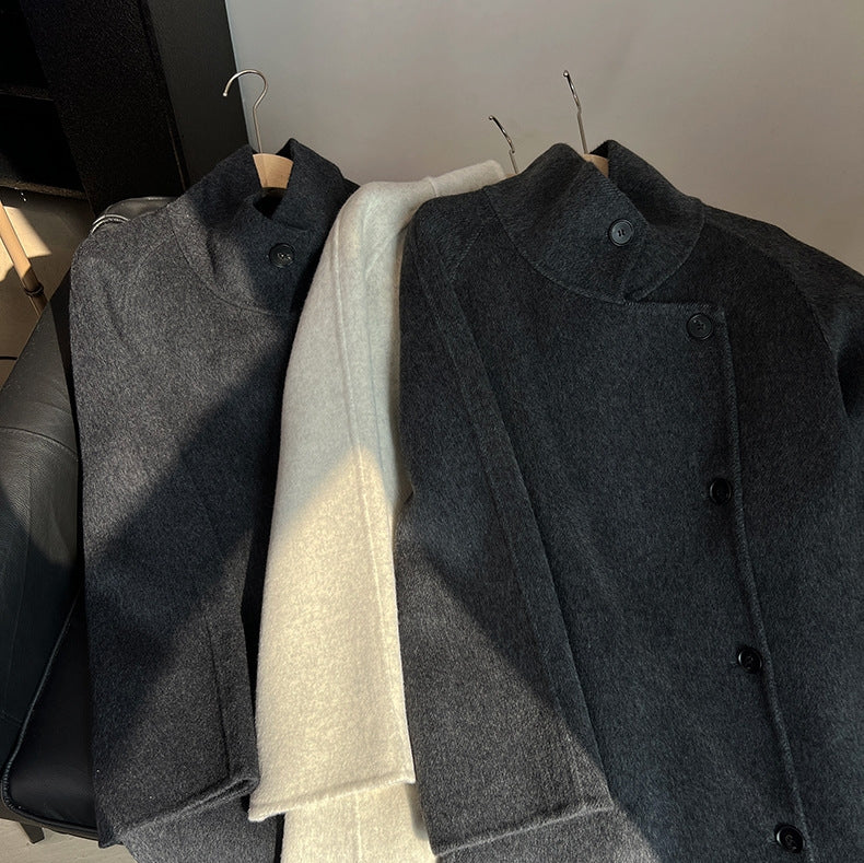 Funnel neck trenchcoat (preorder/ 3 colours)