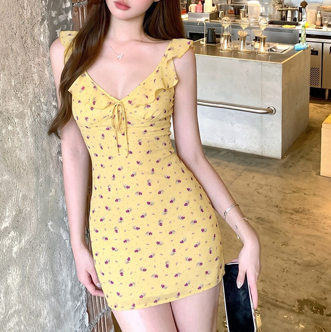 Pansy sunshine dress (preorder)