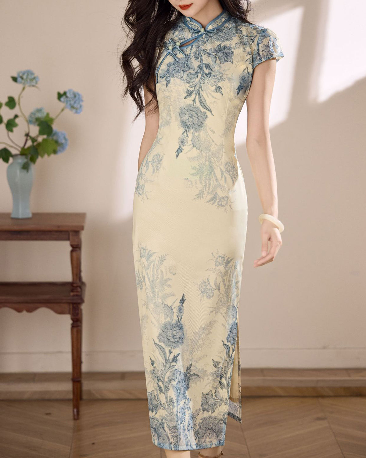 Sybella porcelain cheongsam (preorder)