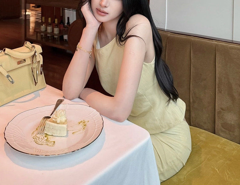 Lemon Linen Set (preorder)