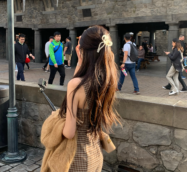 Plaid dress (preorder/ 2 colours)