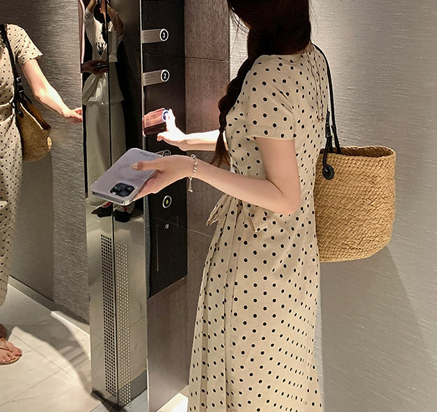 Vio polka dress (preorder)