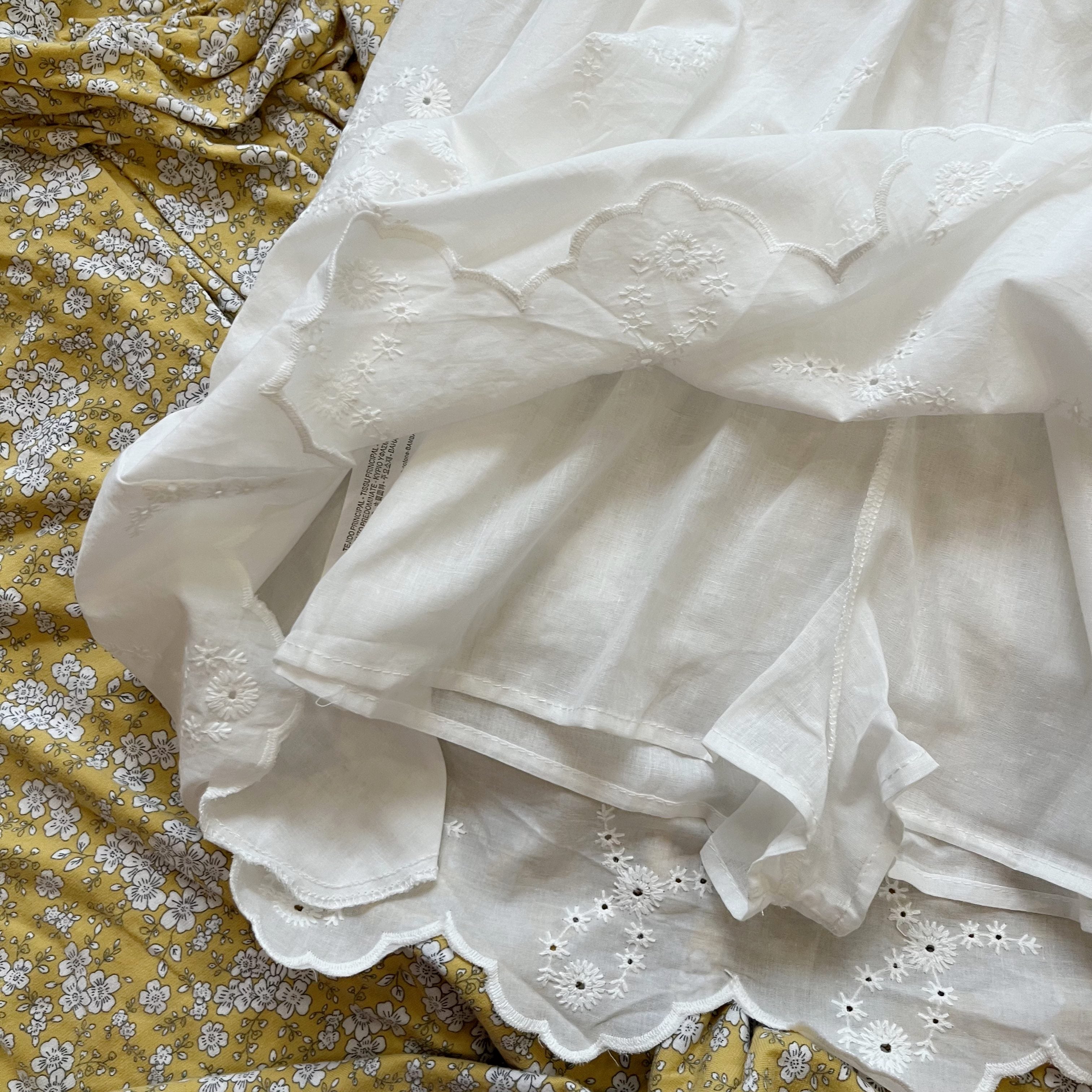 Eyelet Mini Dress (preorder)