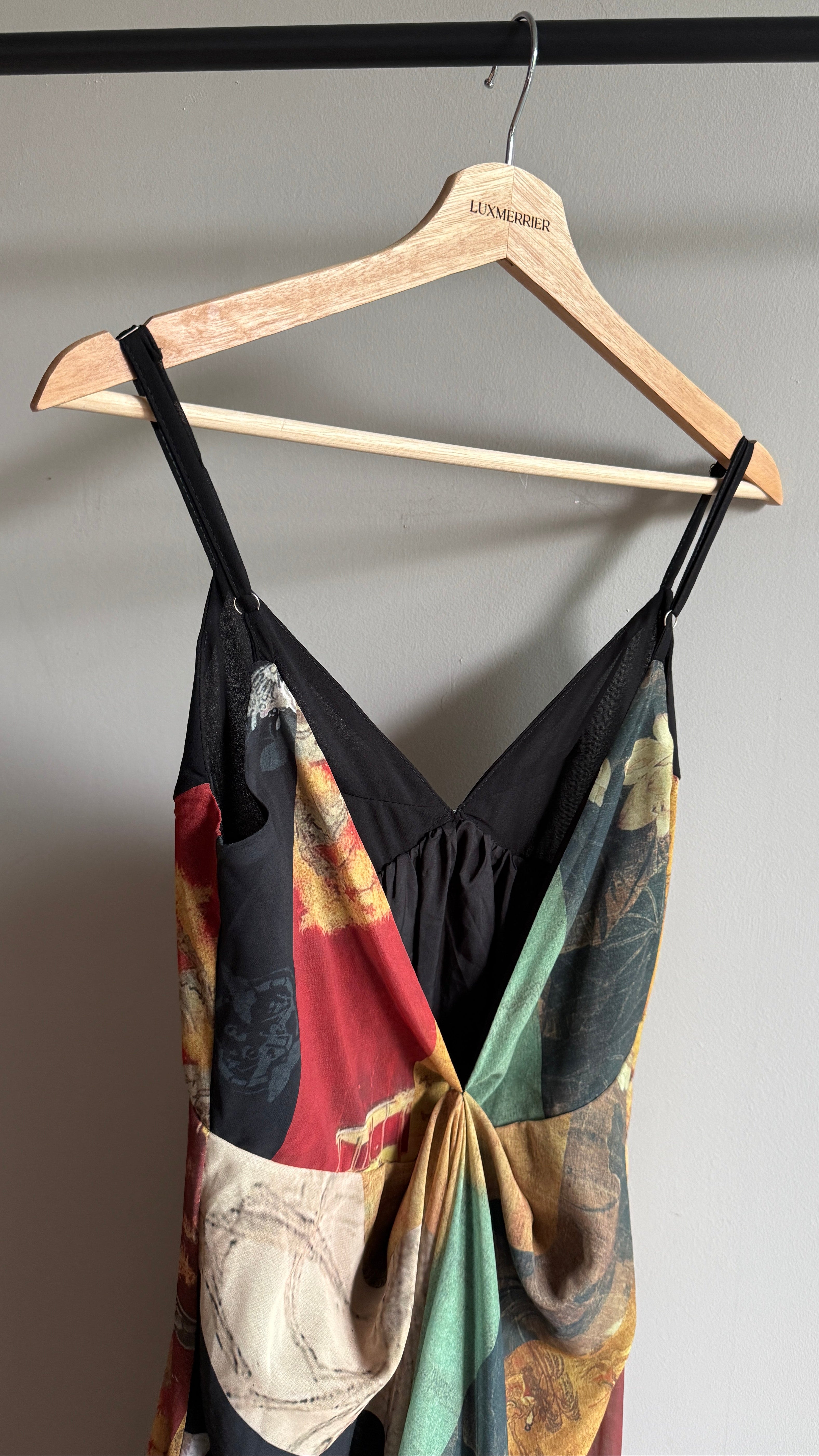Akari Printed Maxi Dress (preorder)