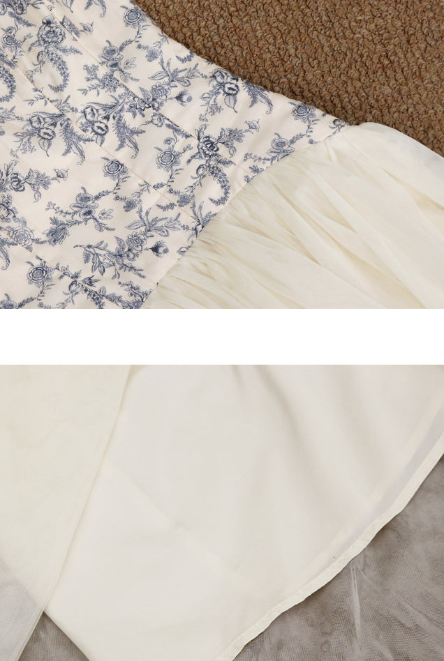 Medieval floral dress (preorder)