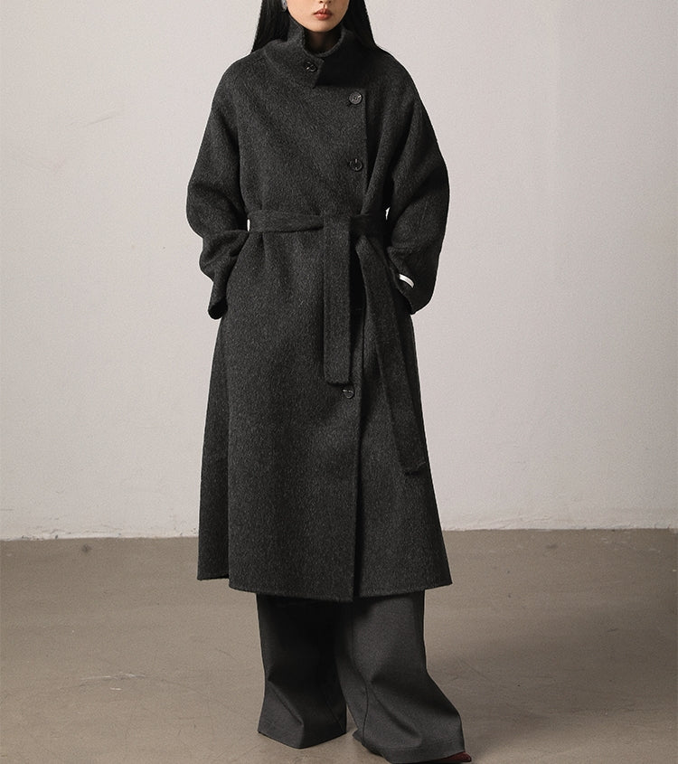 Funnel neck trenchcoat (preorder/ 3 colours)