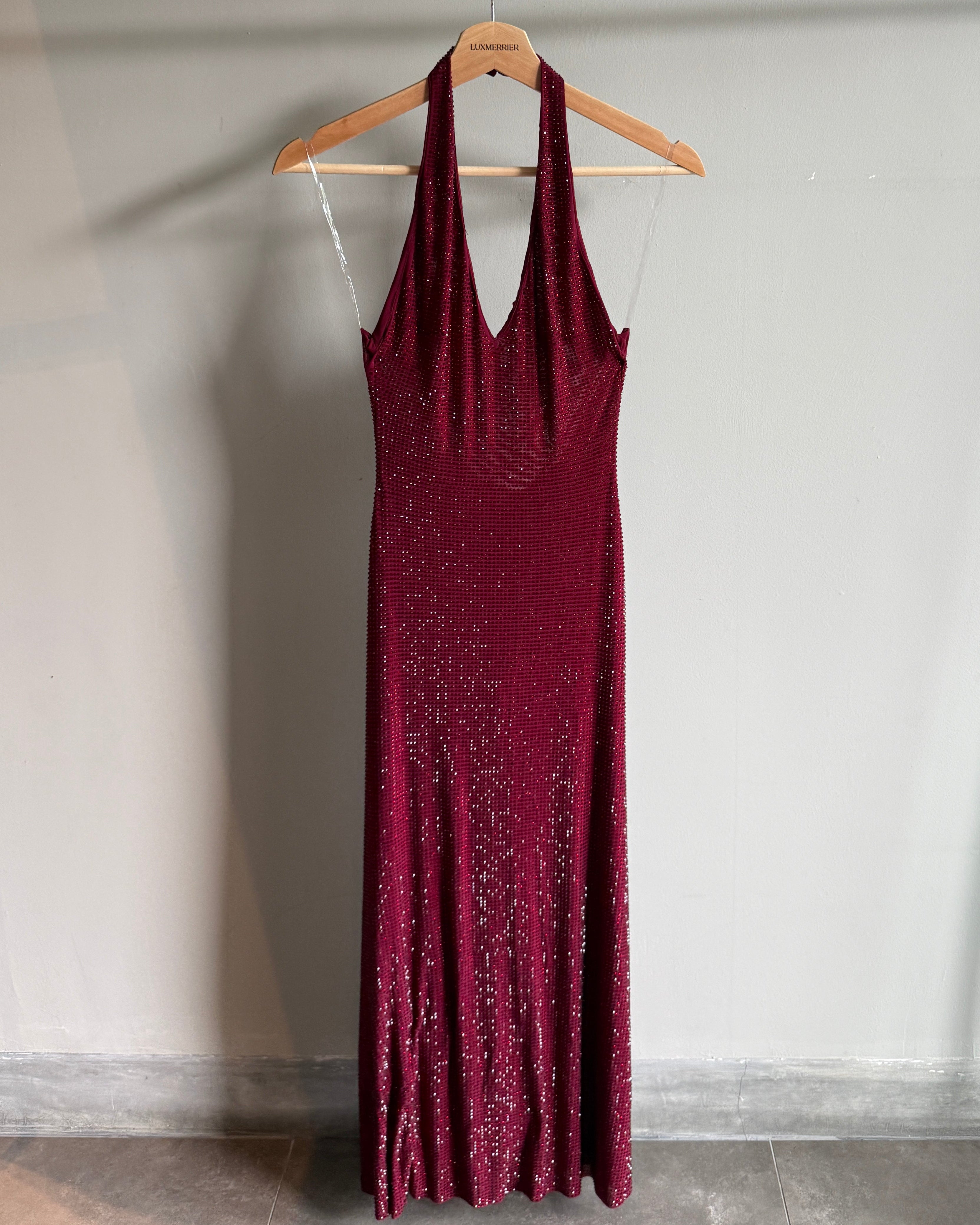 Rouge Lumiere Dress (ready stock in red (S)/ 2 colours)