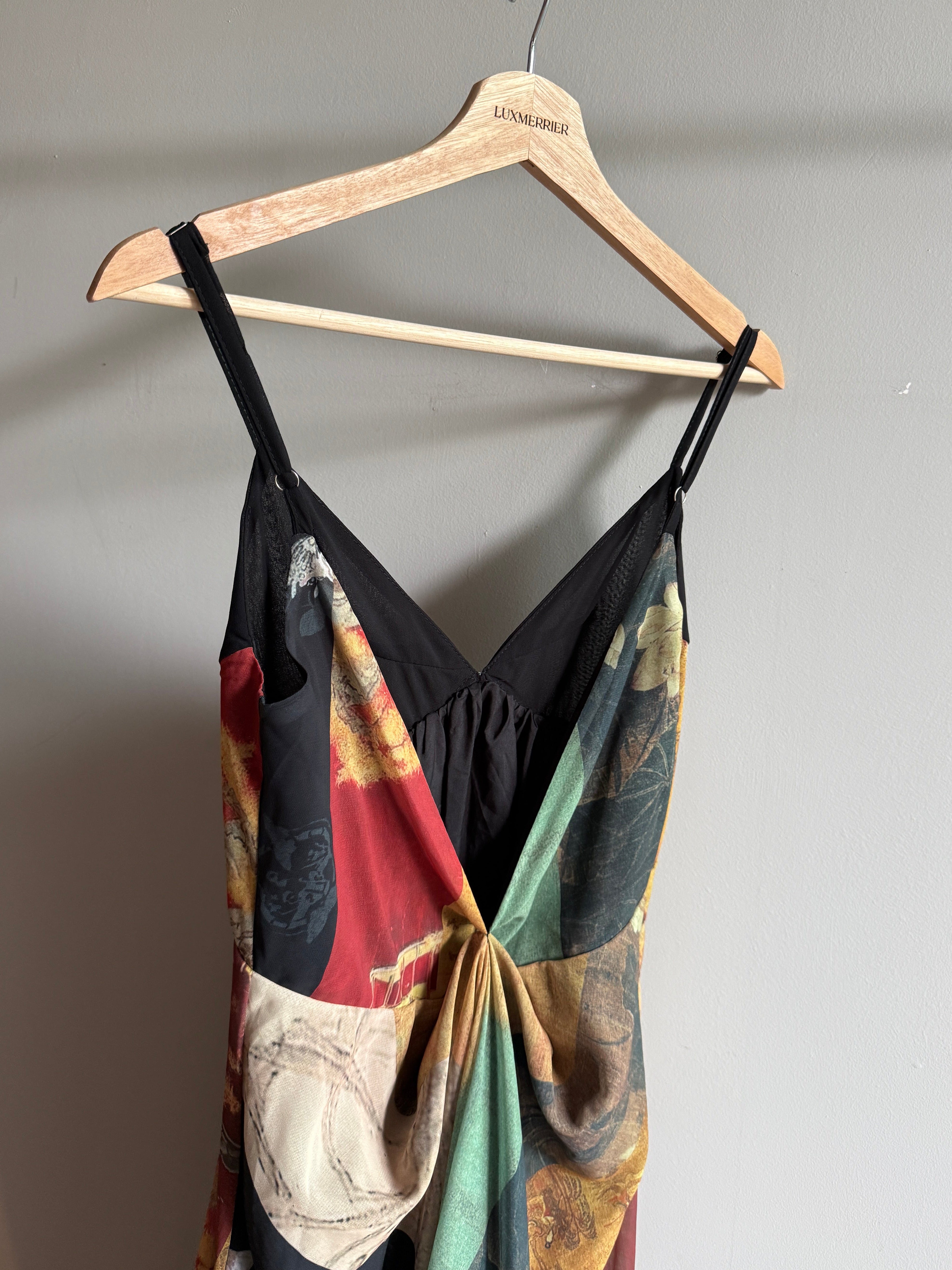 Akari Printed Maxi Dress (preorder)