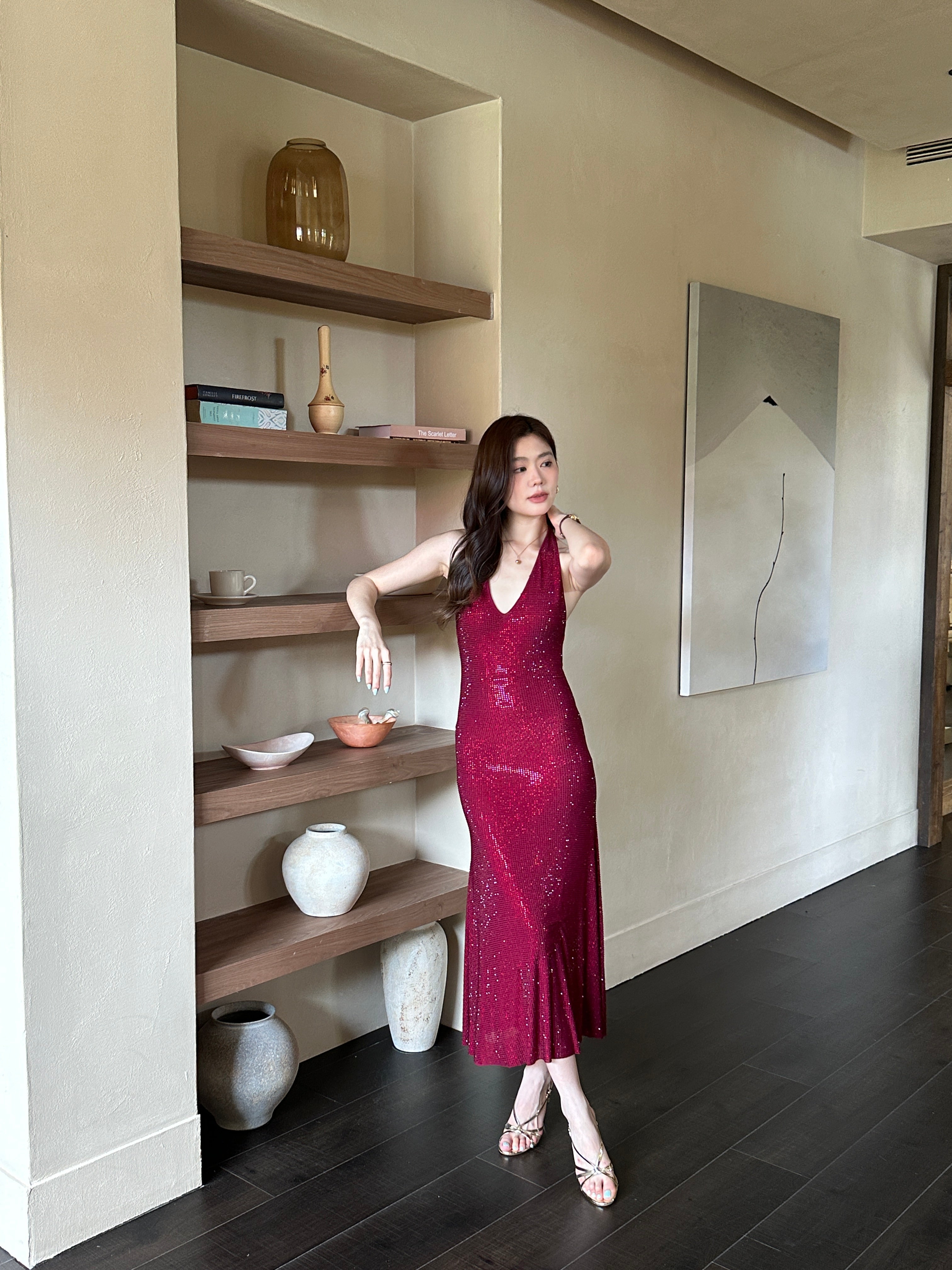 Rouge Lumiere Dress (preorder/ 2 colours)