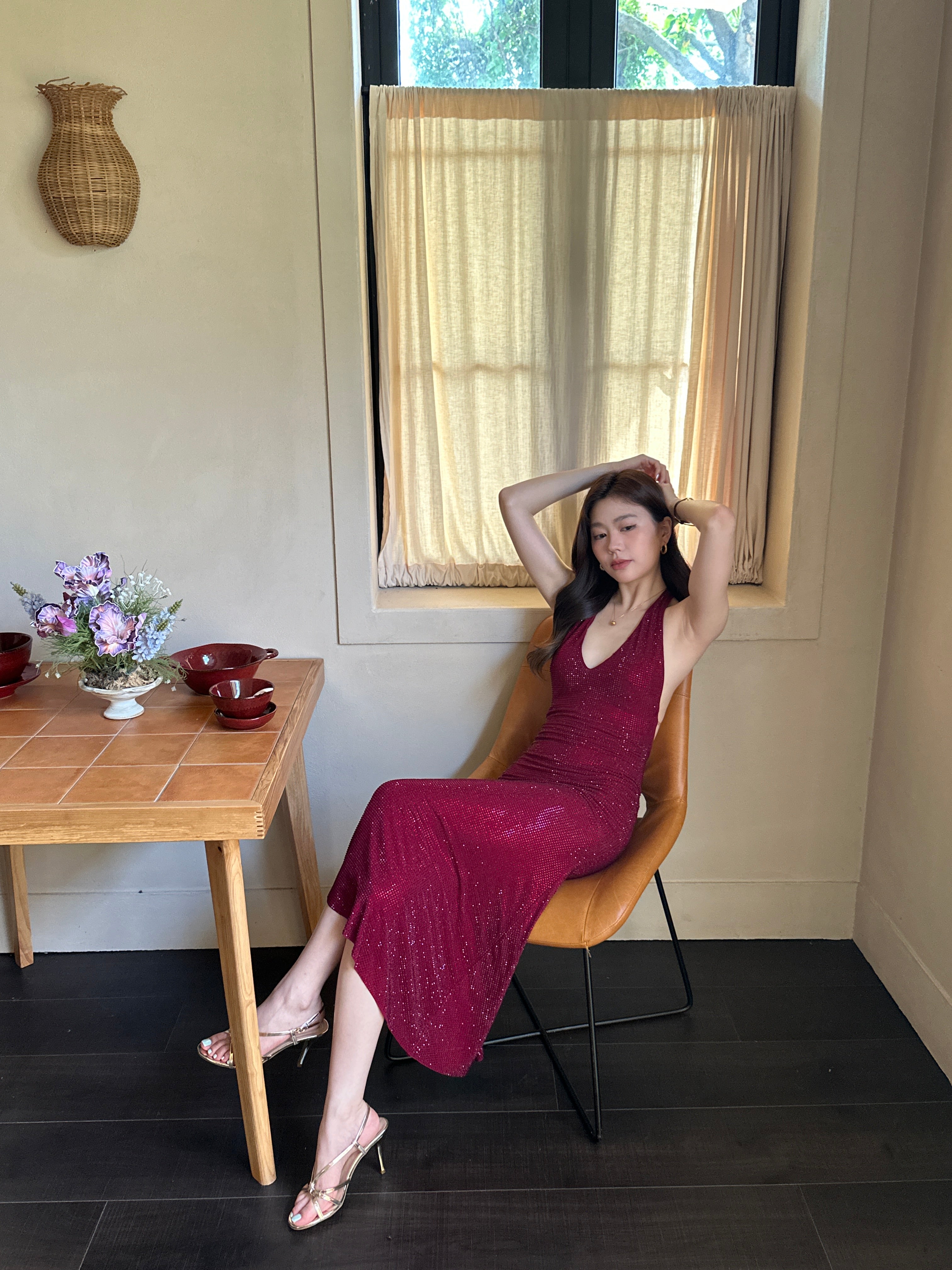 Rouge Lumiere Dress (preorder/ 2 colours)