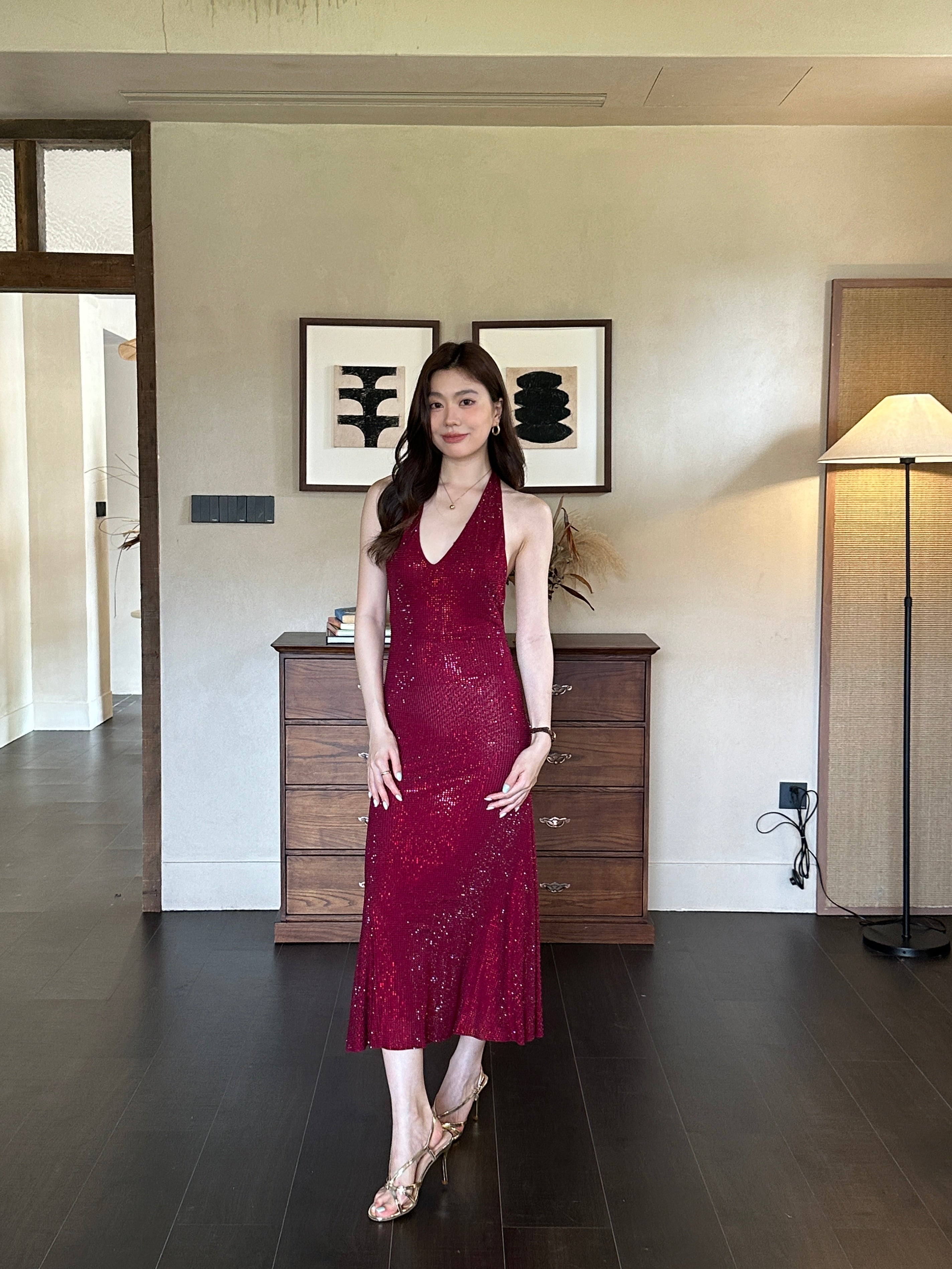 Rouge Lumiere Dress (preorder/ 2 colours)