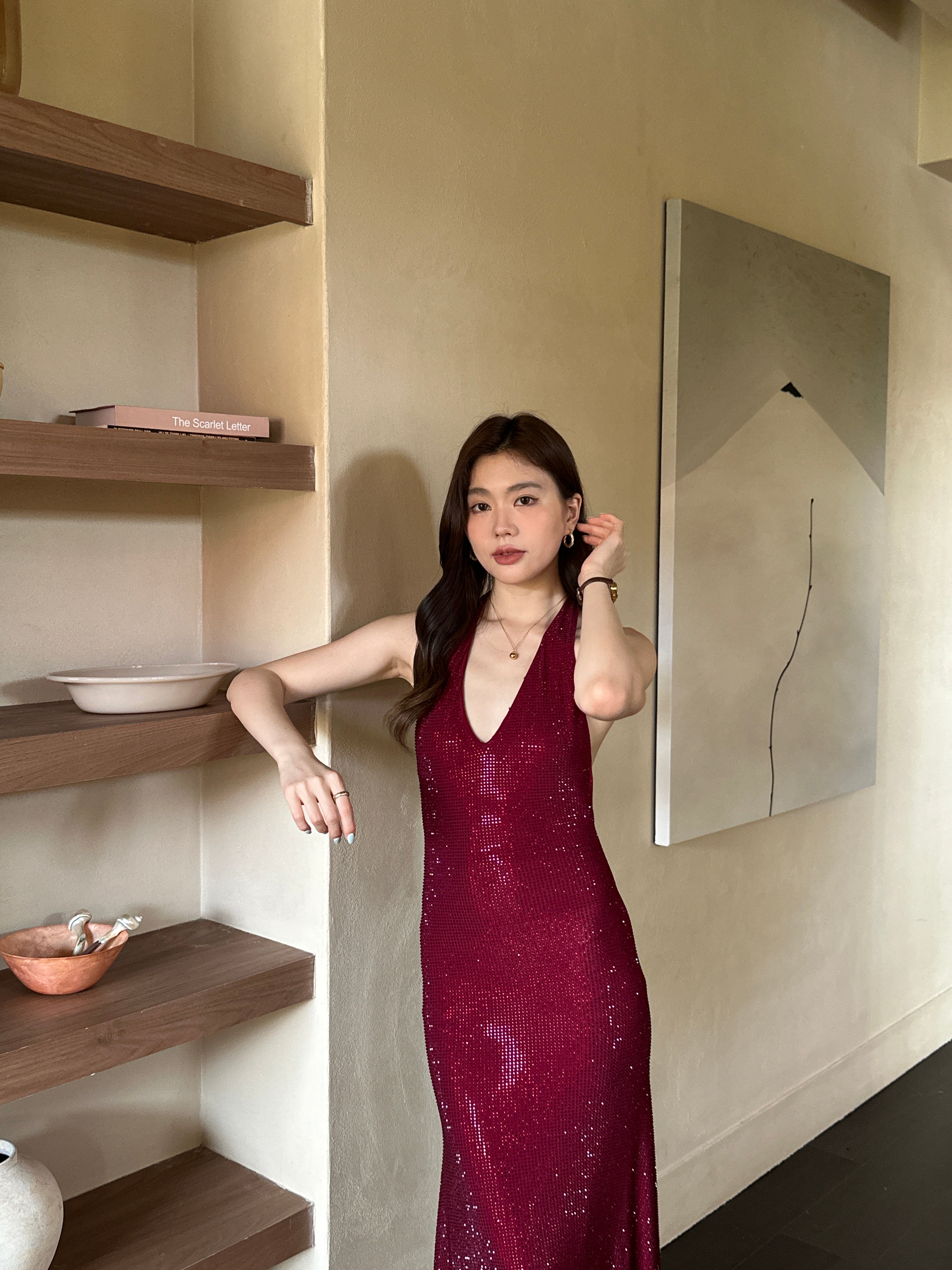 Rouge Lumiere Dress (preorder/ 2 colours)