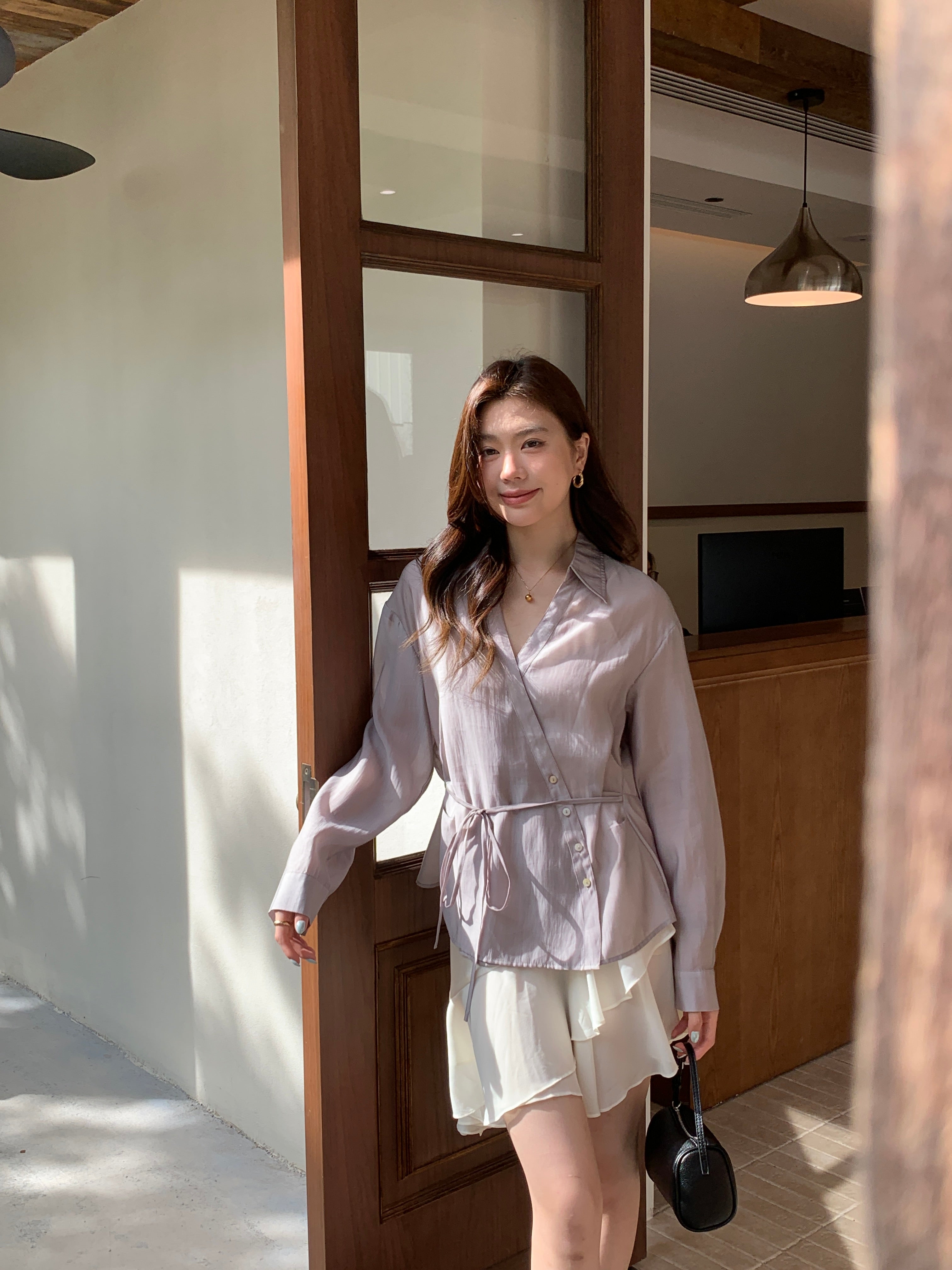 Lustrous mini dress (preorder)