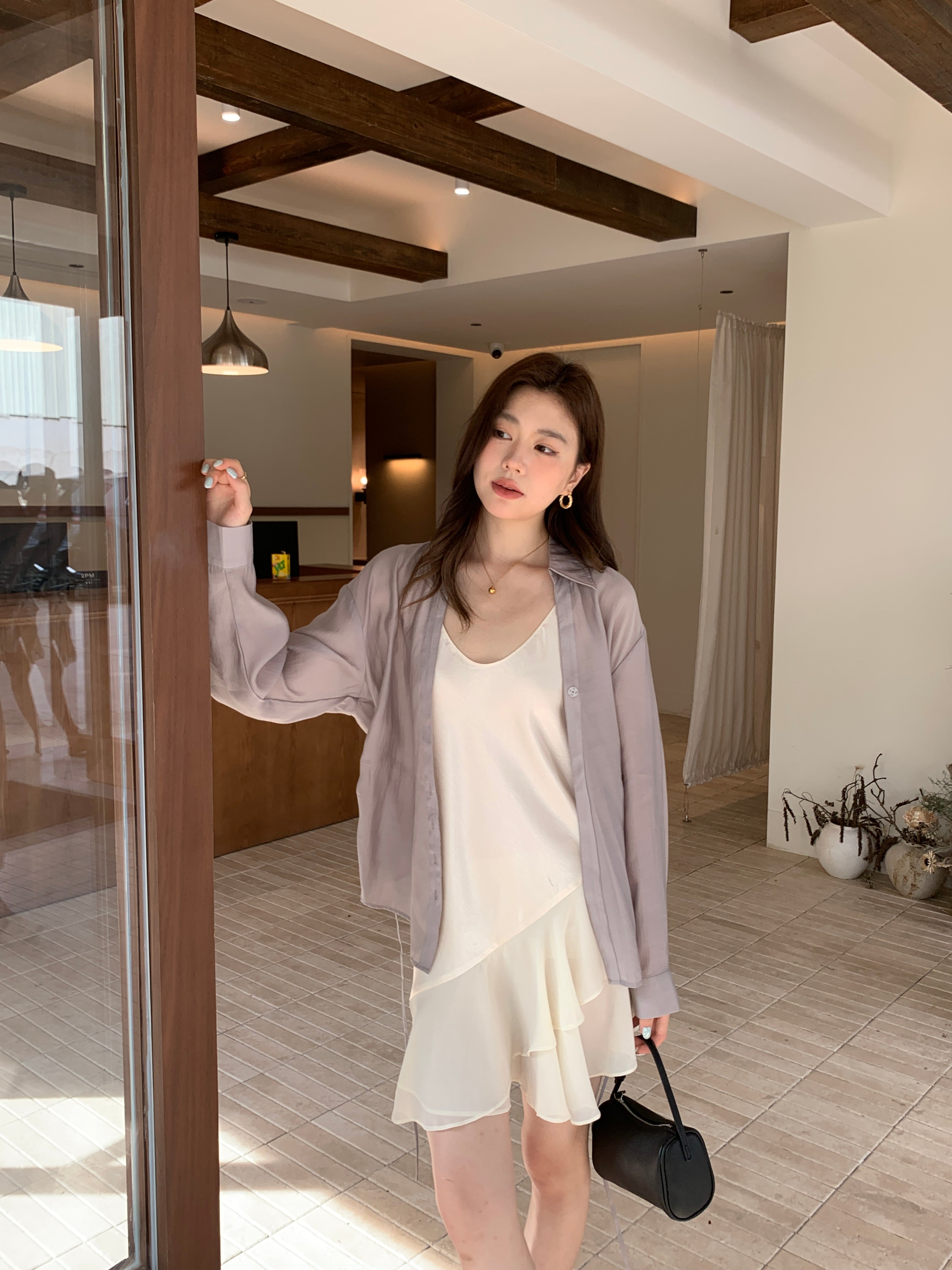 Lustrous mini dress (preorder)