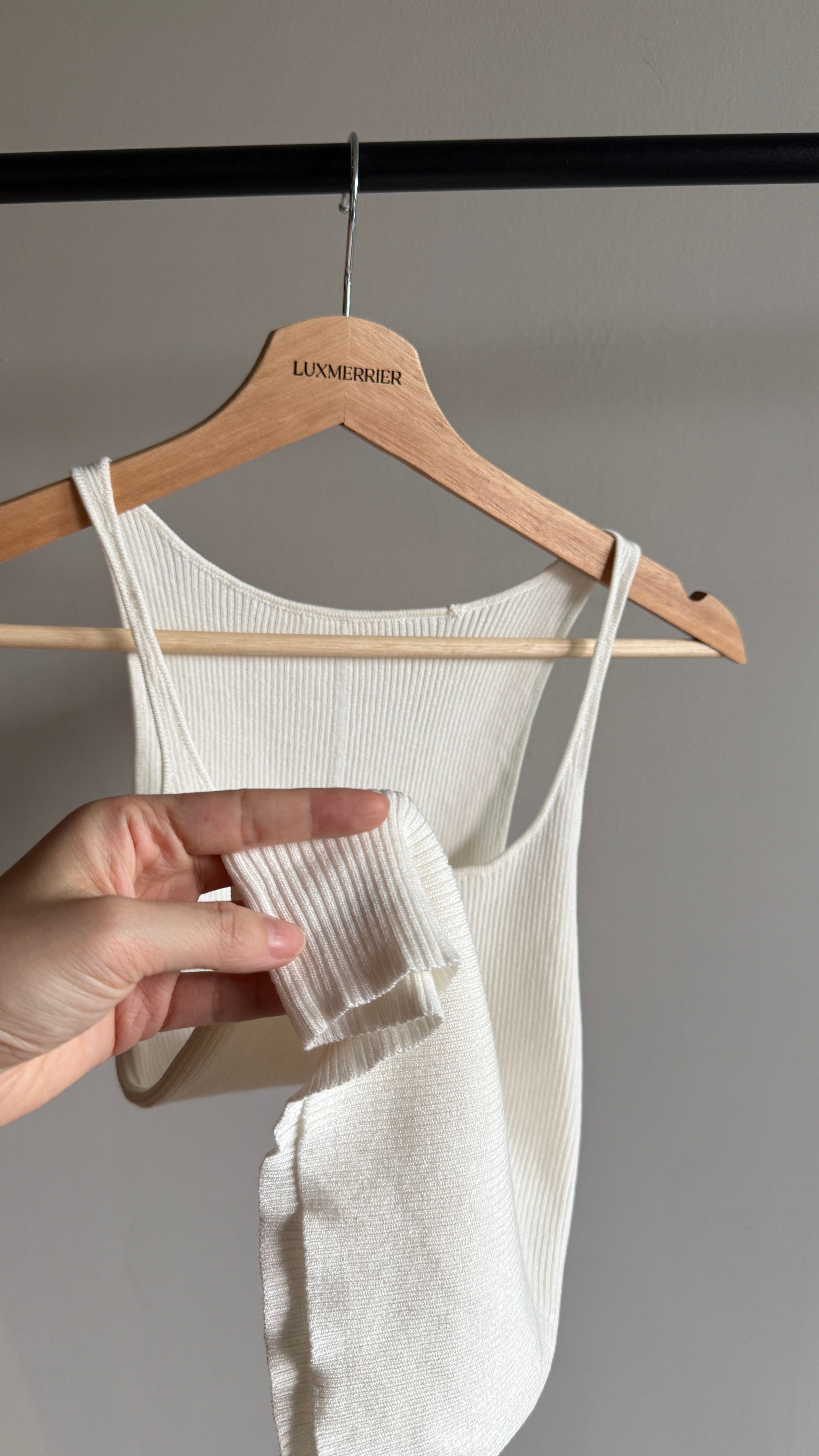 Essential Rib Camisole Top (preorder/ 3 colours)