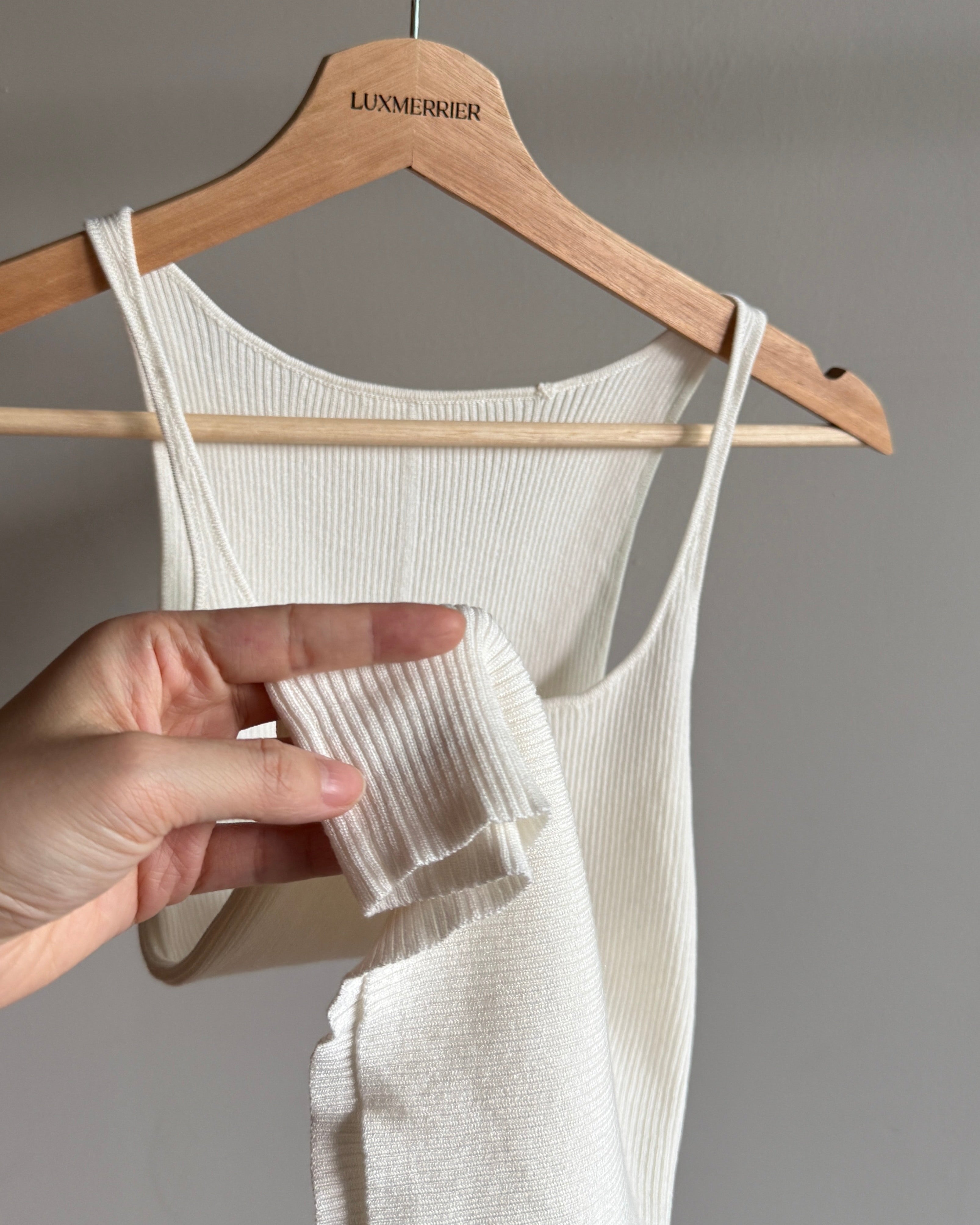 Essential Rib Camisole Top (preorder/ 3 colours)