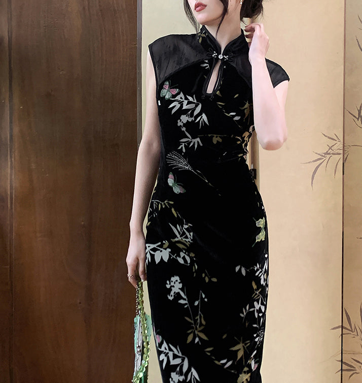 Slyvester cheongsam (ready stock in XS)