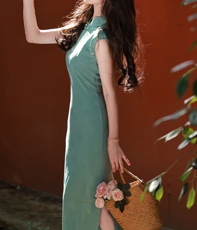 Celestial Turqoise Cheongsam (preorder)