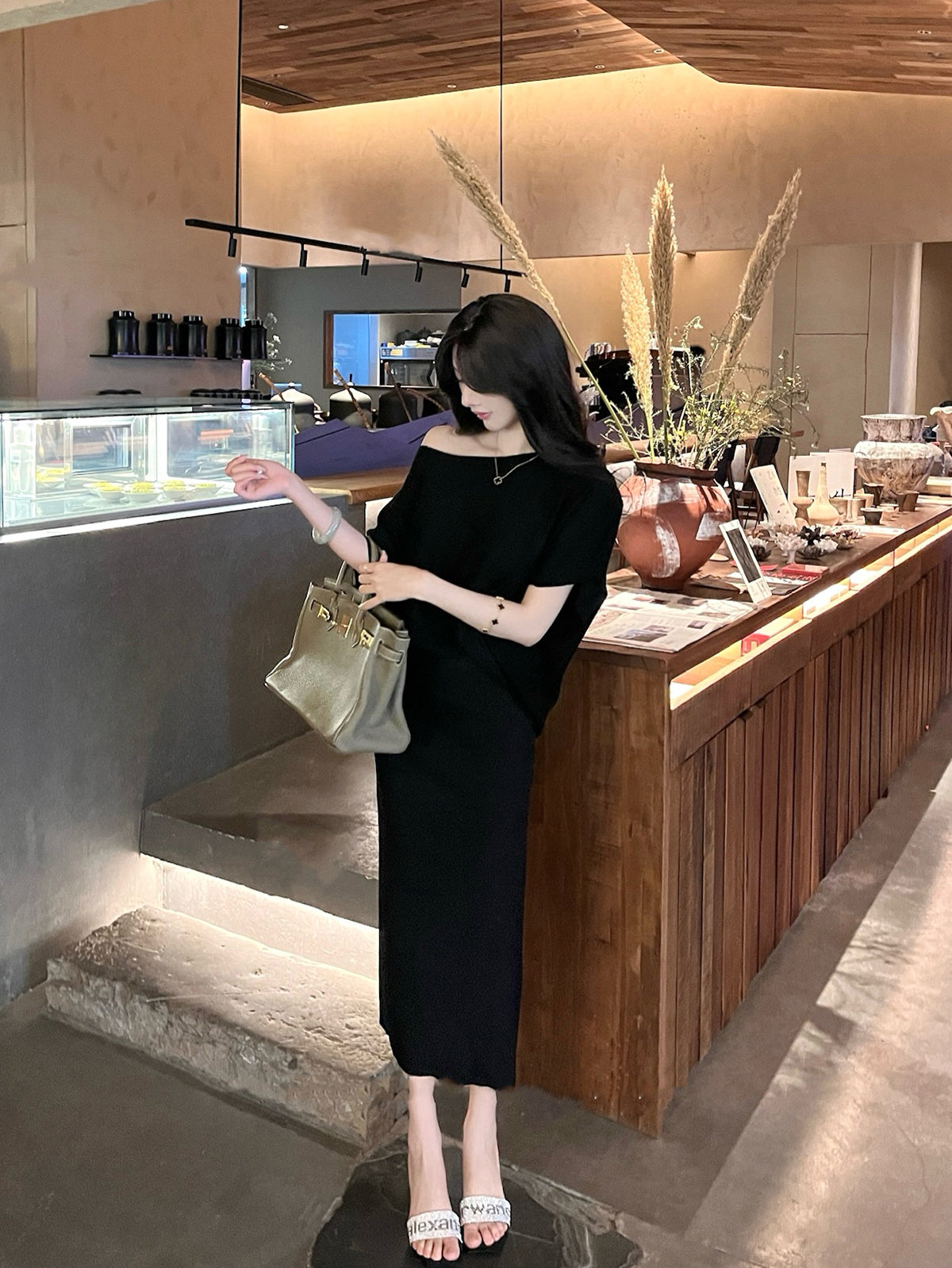 Iris top (ready stock in pink/ 4 colours)