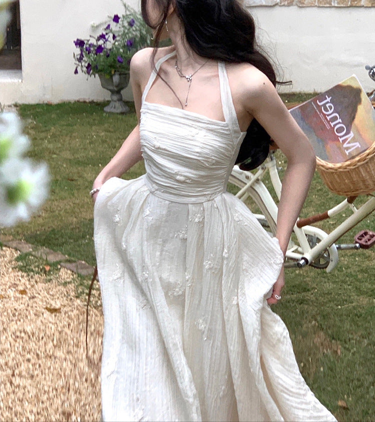 Geranium dress (ready stock in L)