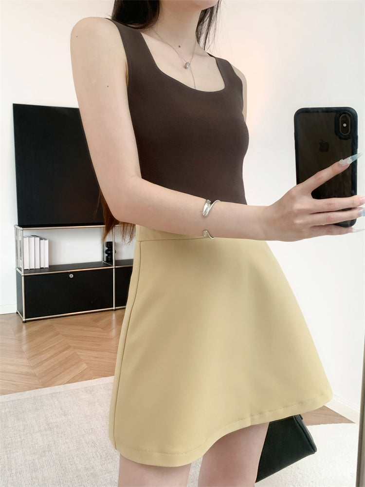 Knit tank top (preorder/ 7 colours)