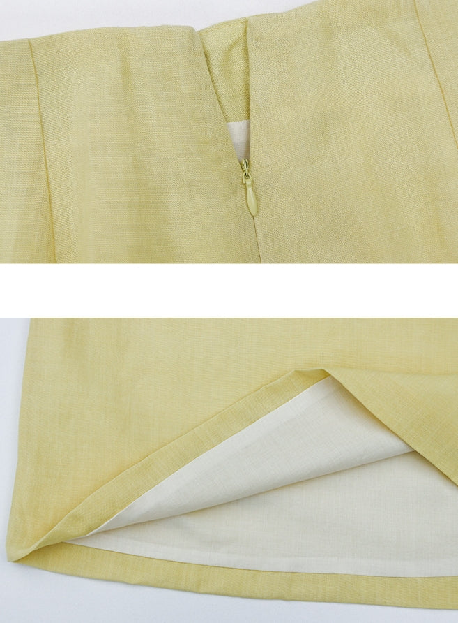 Lemon Linen Set (preorder)