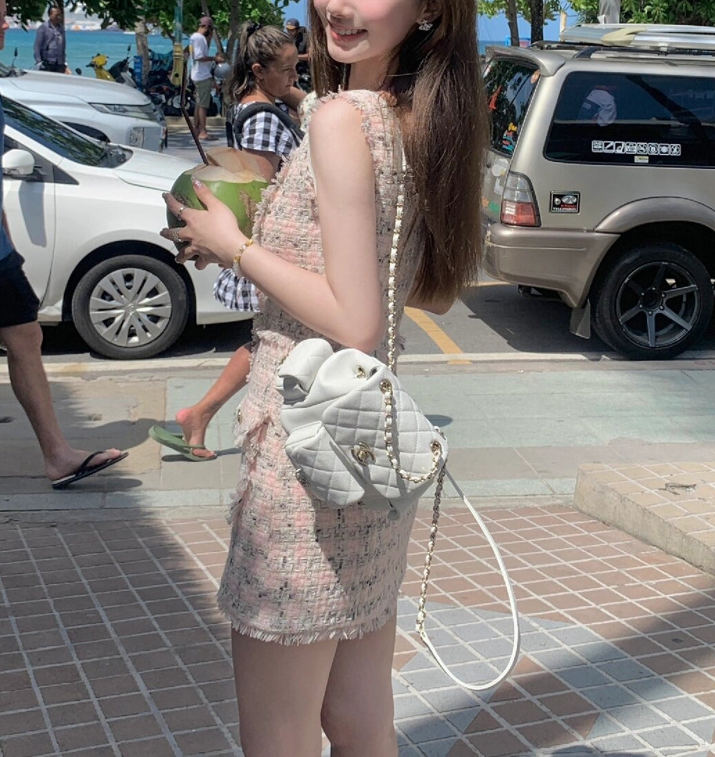 Kyo tweed dress (preorder)