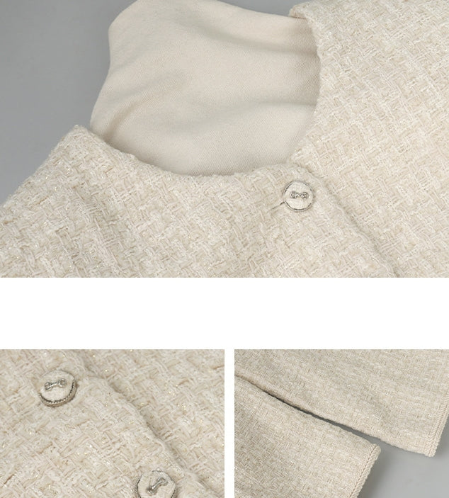 Donegal jacket (ready stock in khaki (S)/ 2 colours)