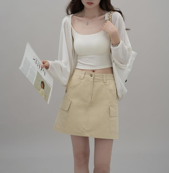 Nina cardigan (ready stock in yellow and white/ 4 colours)