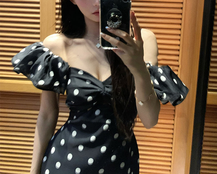 Polky dress (preorder/ 2 colours)