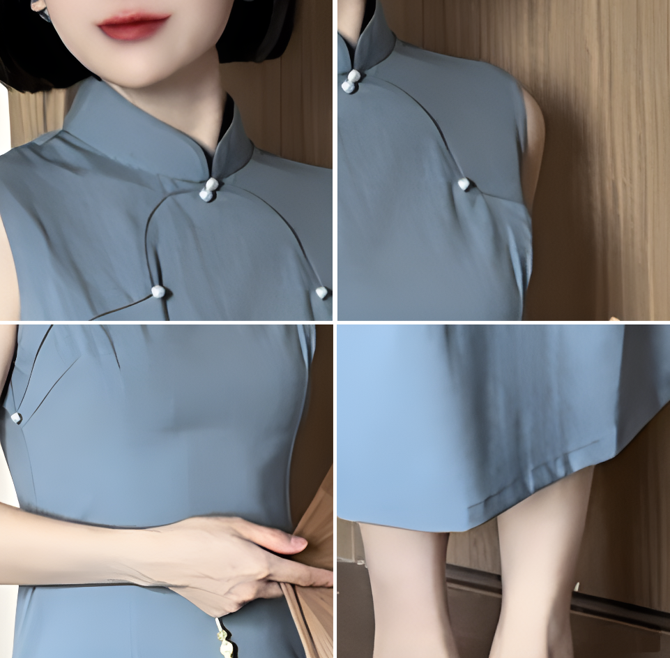 Pansy cheongsam (preorder)