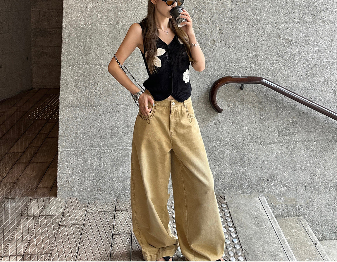Florie patch top (preorder/ 2 colours)